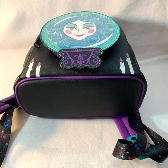 Disney Parks Loungefly Haunted Mansion Madame Leota Mini Backpack Bag Purse Glow - Picture 8 of 9